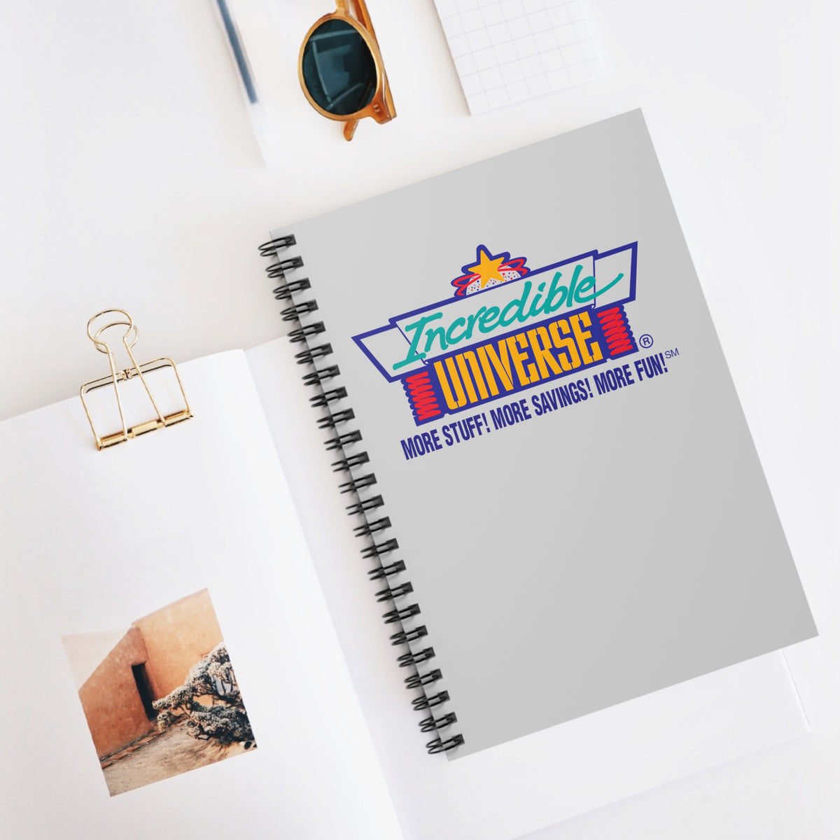 Incredible Universe Spiral Notebook