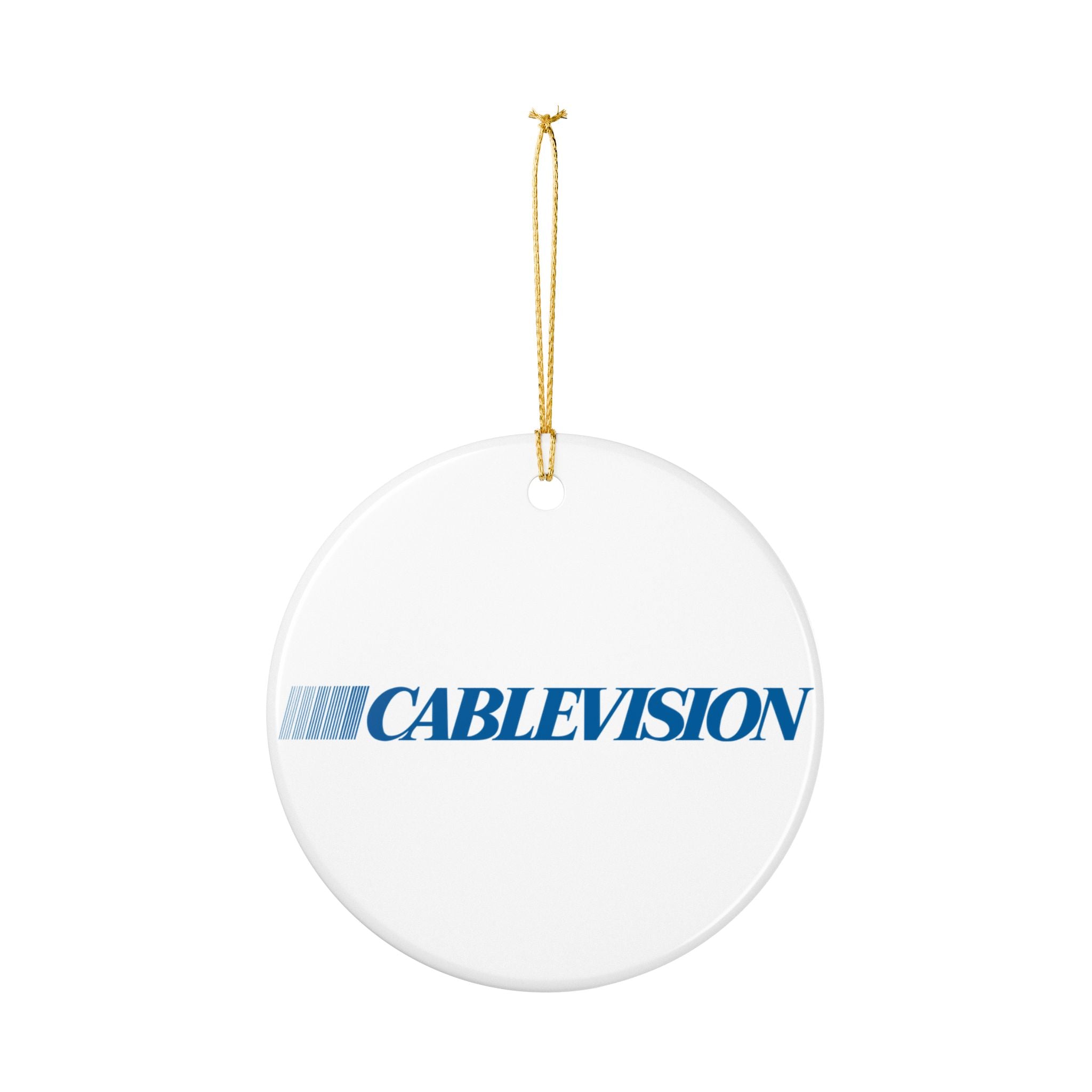 Cablevision Ceramic Ornament