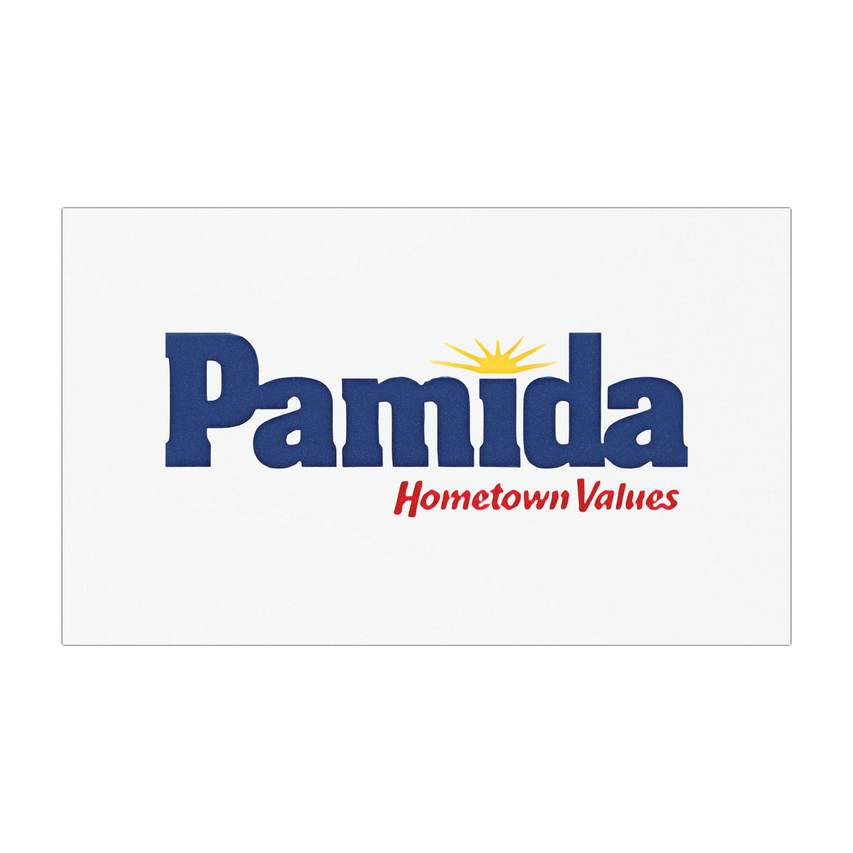Pamida Car Magnet