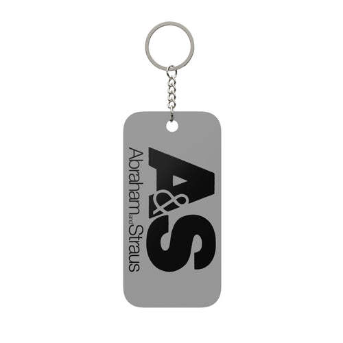 Abraham & Straus Double-Sided Keychain Charm