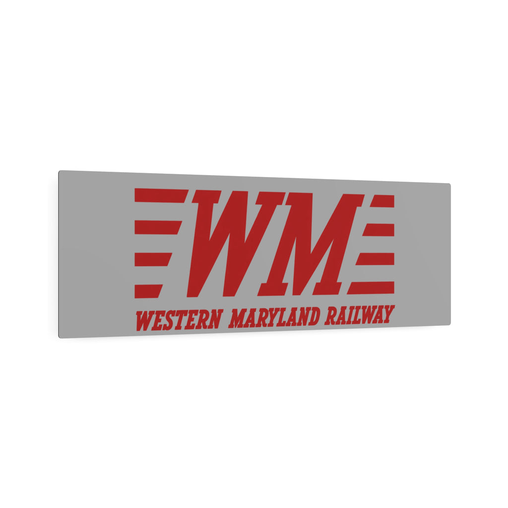 Western Maryland Railway Metal Sign