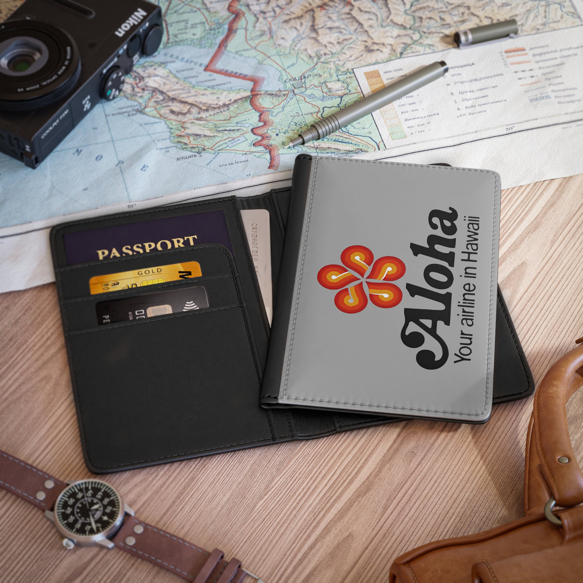Aloha Airlines Passport Cover