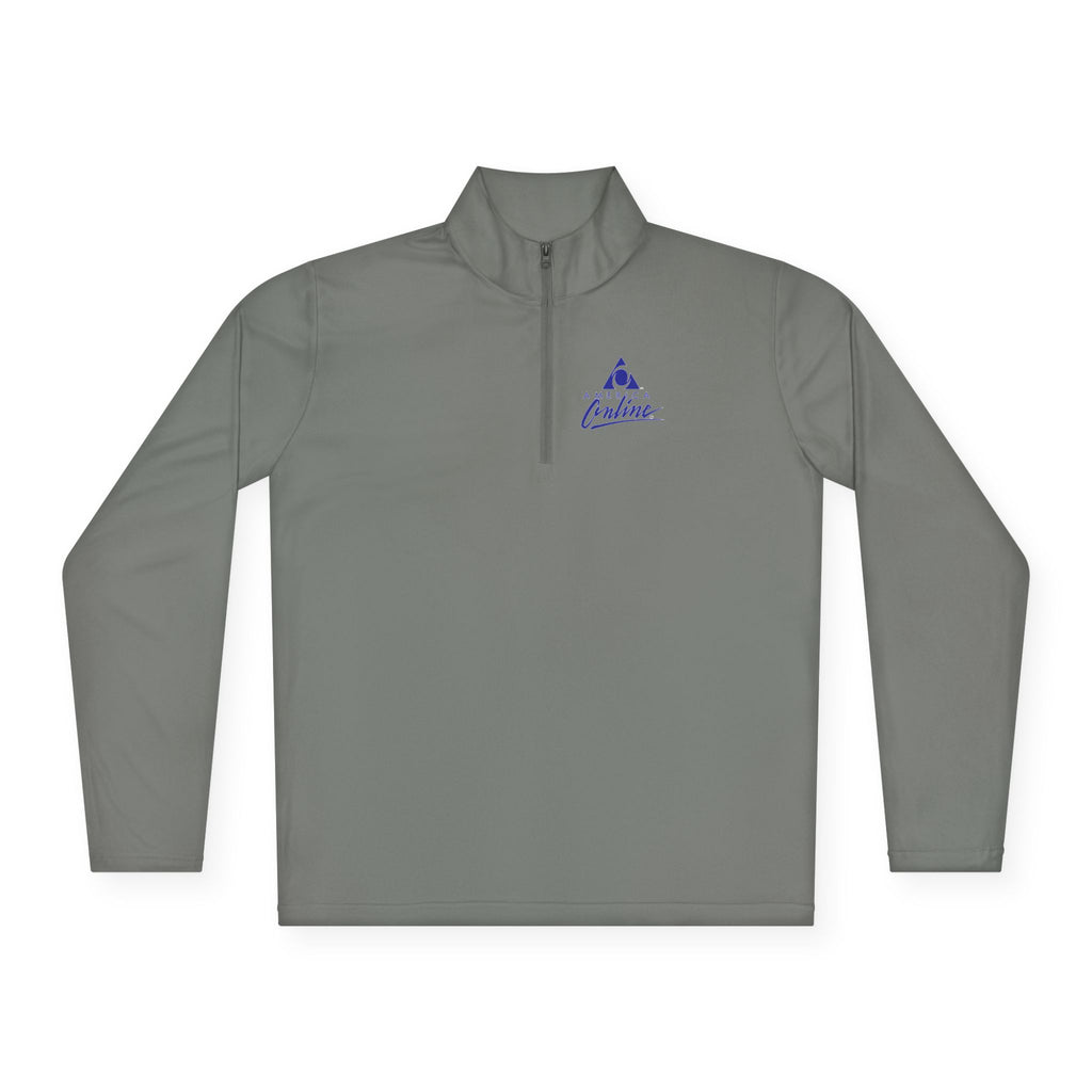 America Online (AOL) Unisex Quarter Zip Pullover