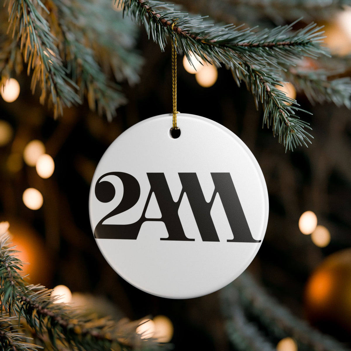 2AM Ceramic Ornament