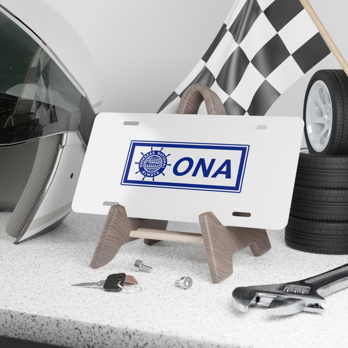 Overseas National Airways Vanity License Plate