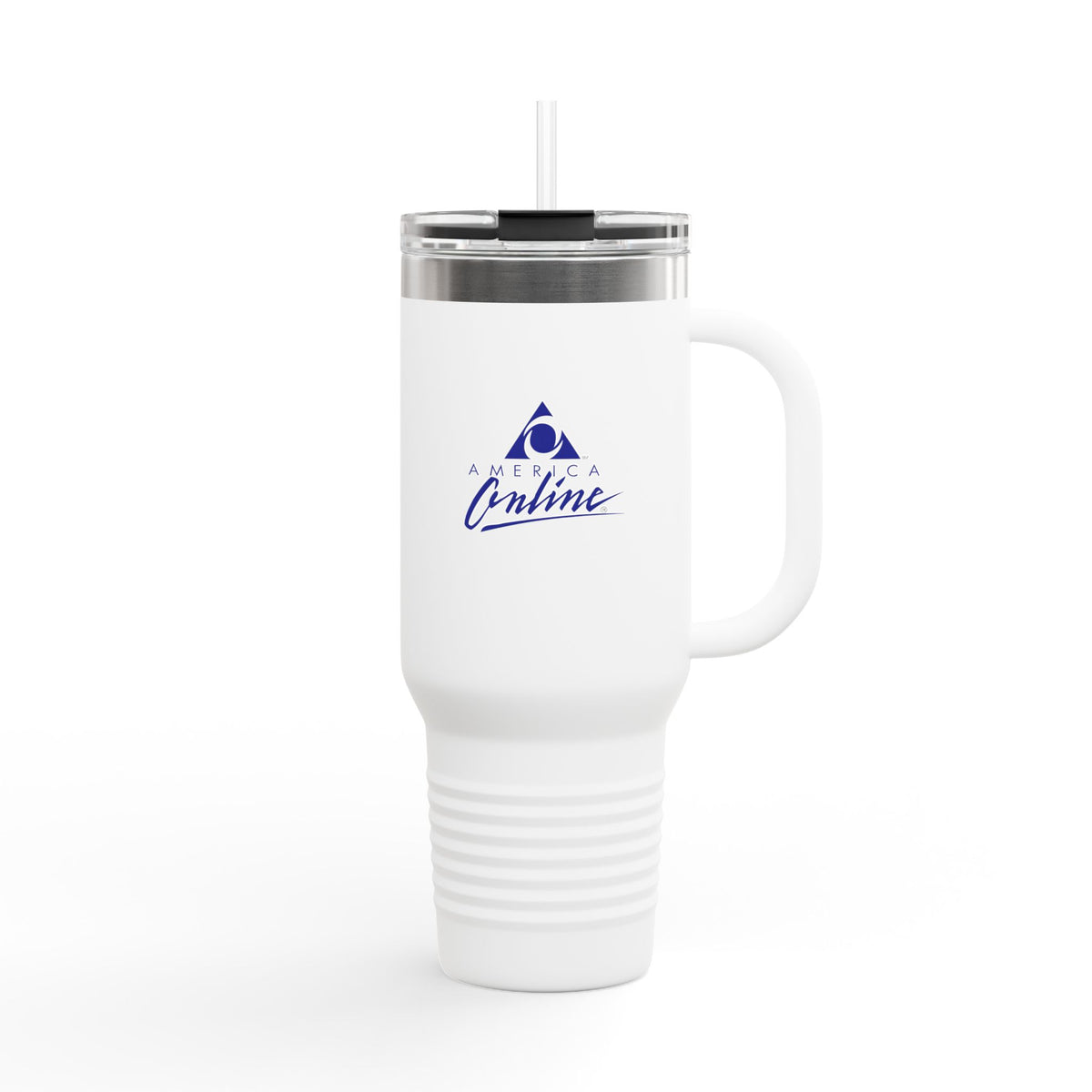 America Online (AOL) 40oz Insulated Travel Mug Stainless Tumbler