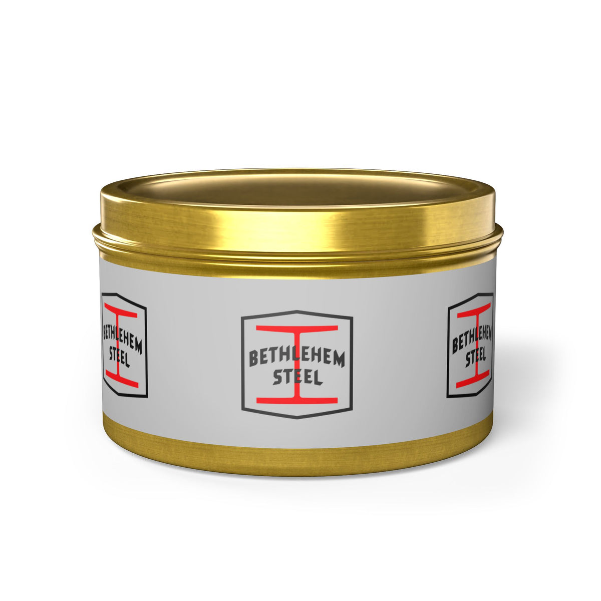 Bethlehem Steel Tin Candle