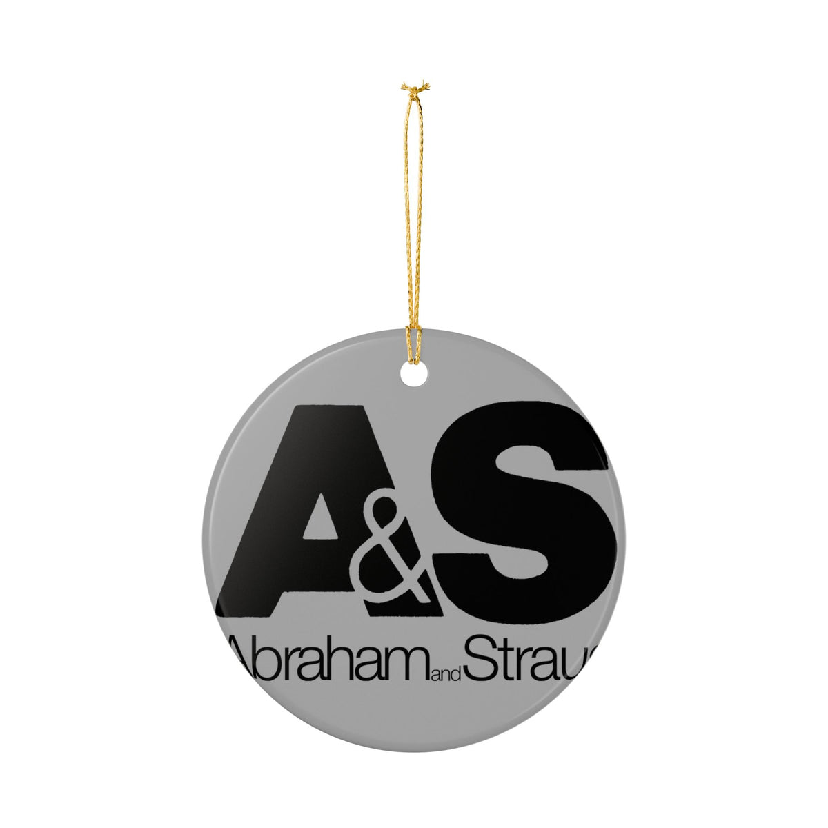 Abraham & Straus Ceramic Ornament