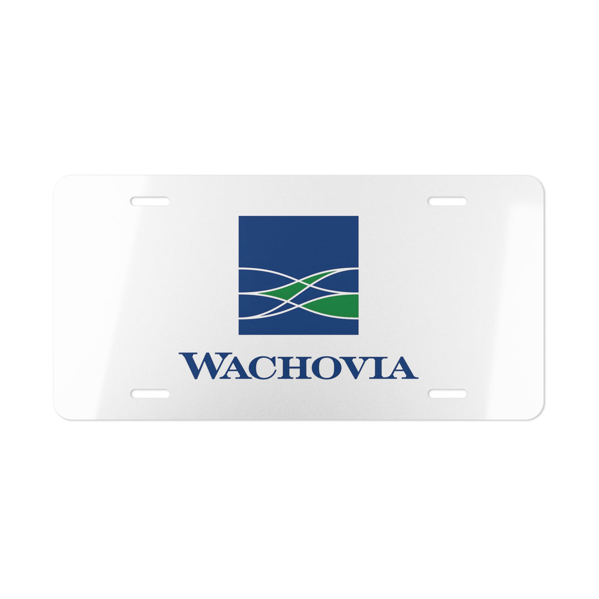 Wachovia Vanity License Plate