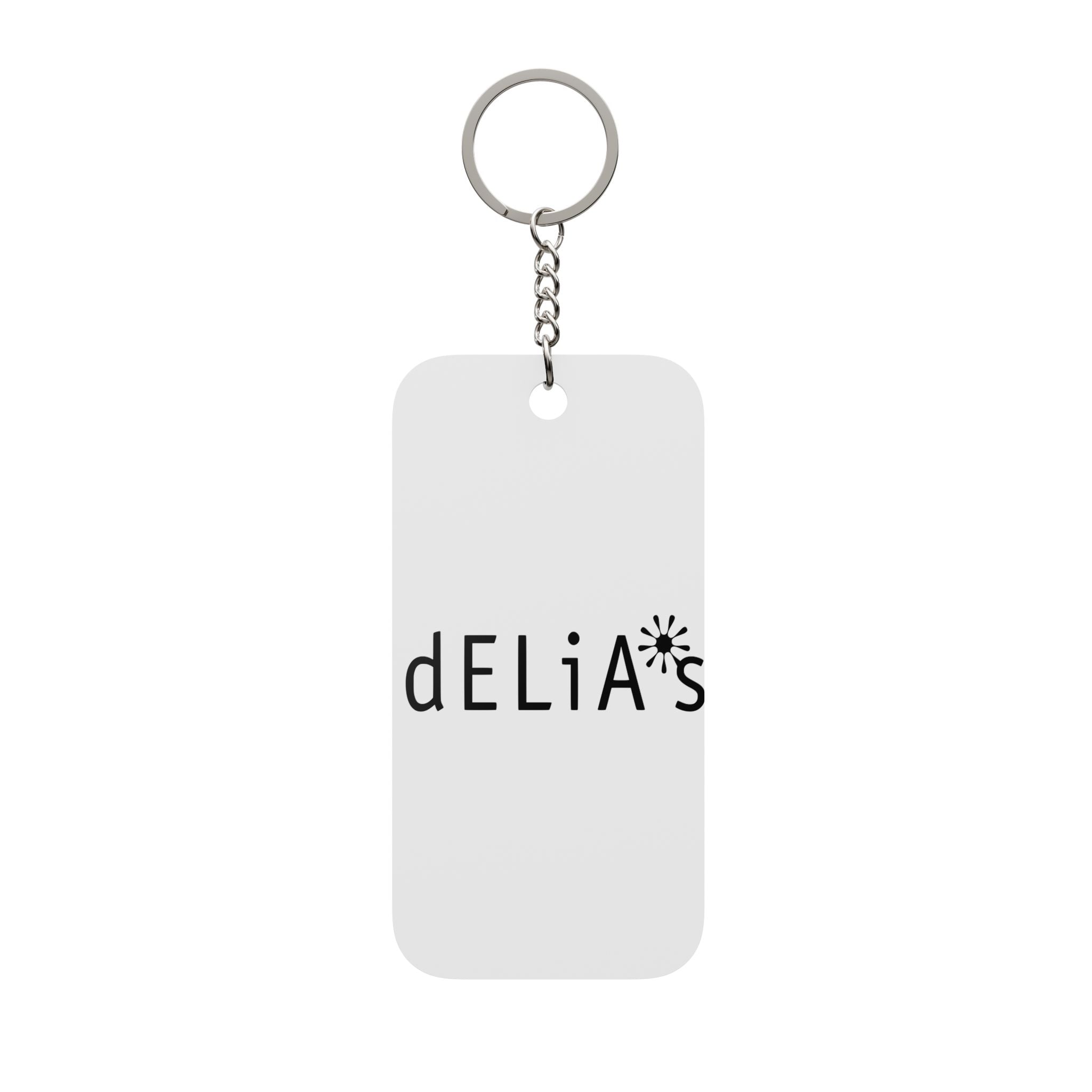 Delia's Double-Sided Keychain Charm