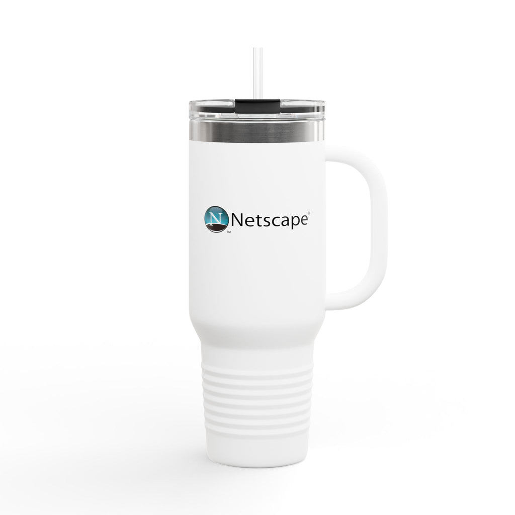 Netscape 40oz Insulated Travel Mug Stainless Tumbler