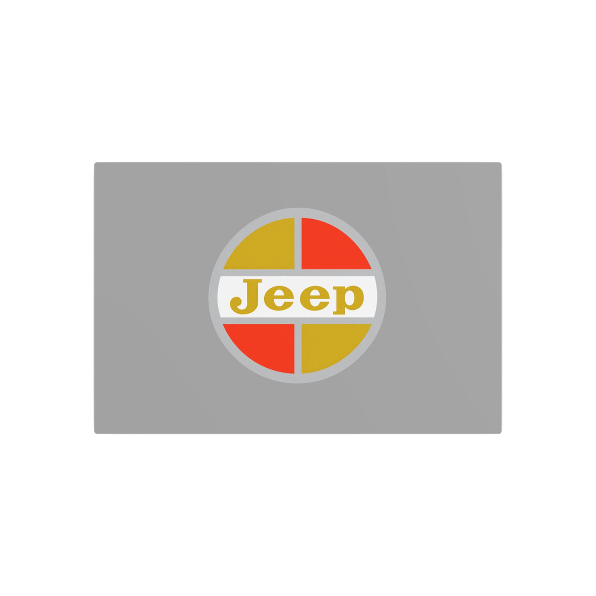 Kaiser Jeep Metal Sign