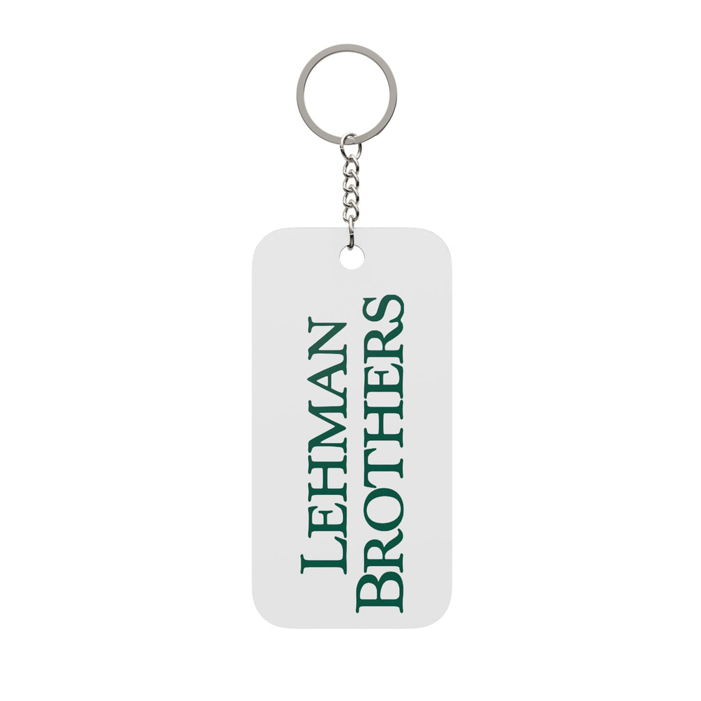 Lehman Brothers Double-Sided Keychain Charm