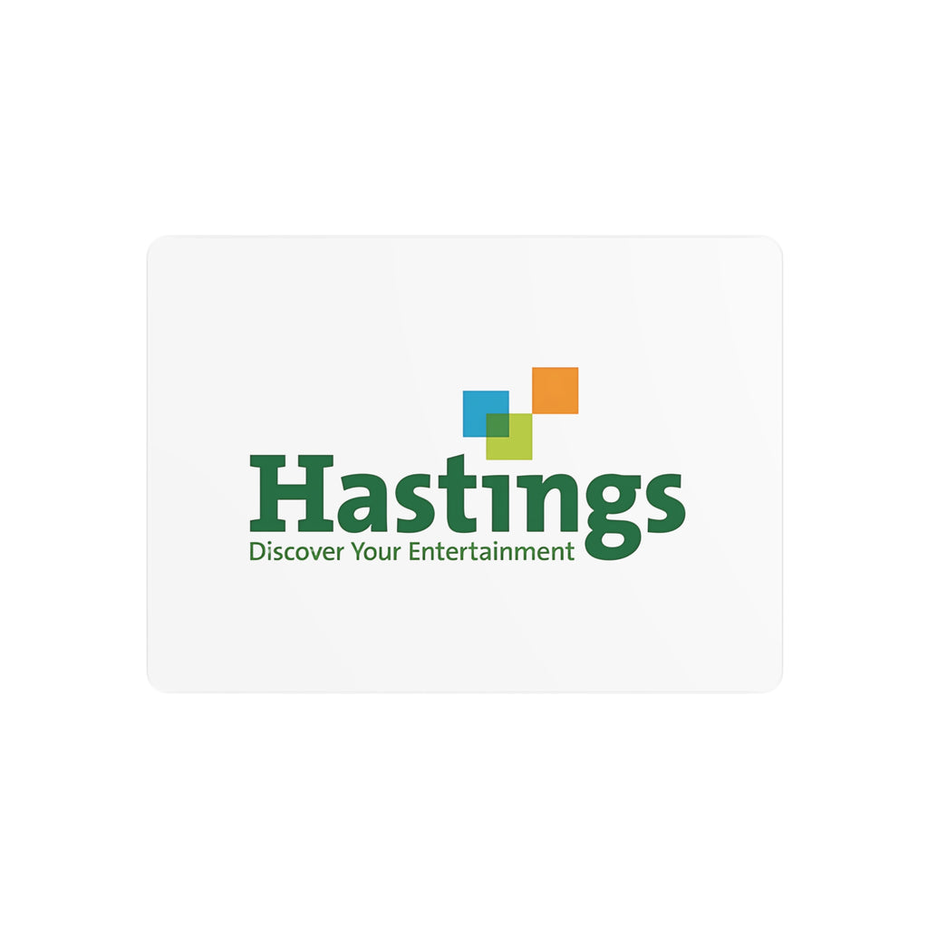 Hastings Entertainment Metal Sign