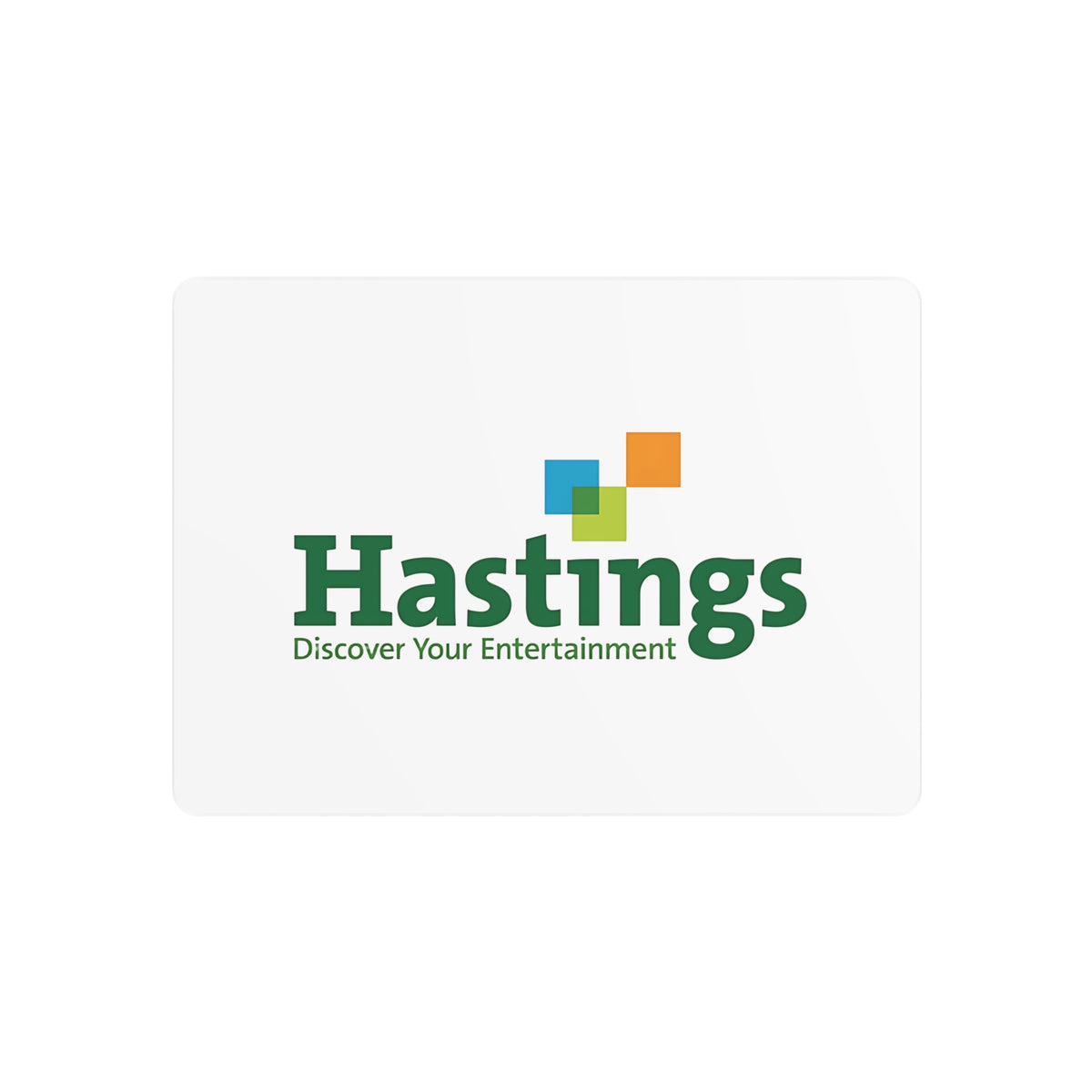 Hastings Entertainment Metal Sign