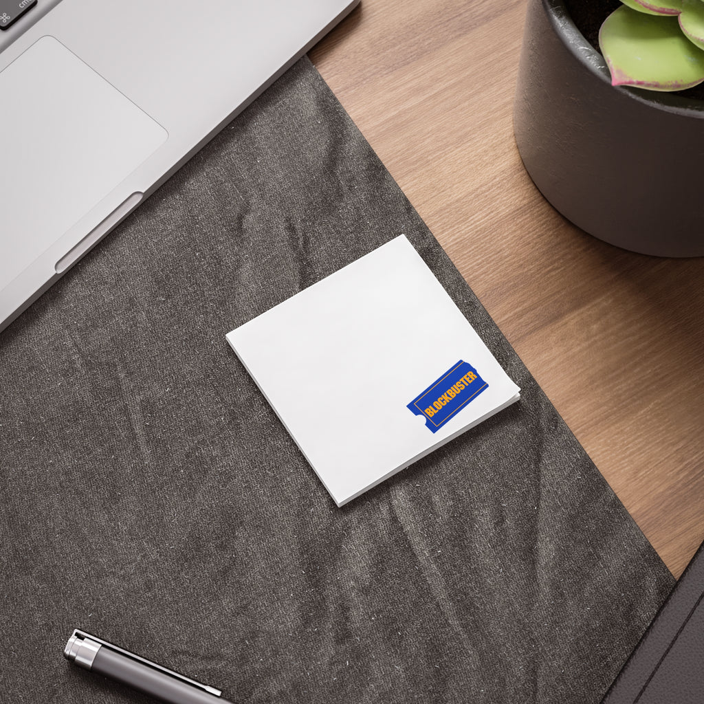 Blockbuster (Blockbuster Video / Blockbuster LLC) Sticky Post-it Note Pad