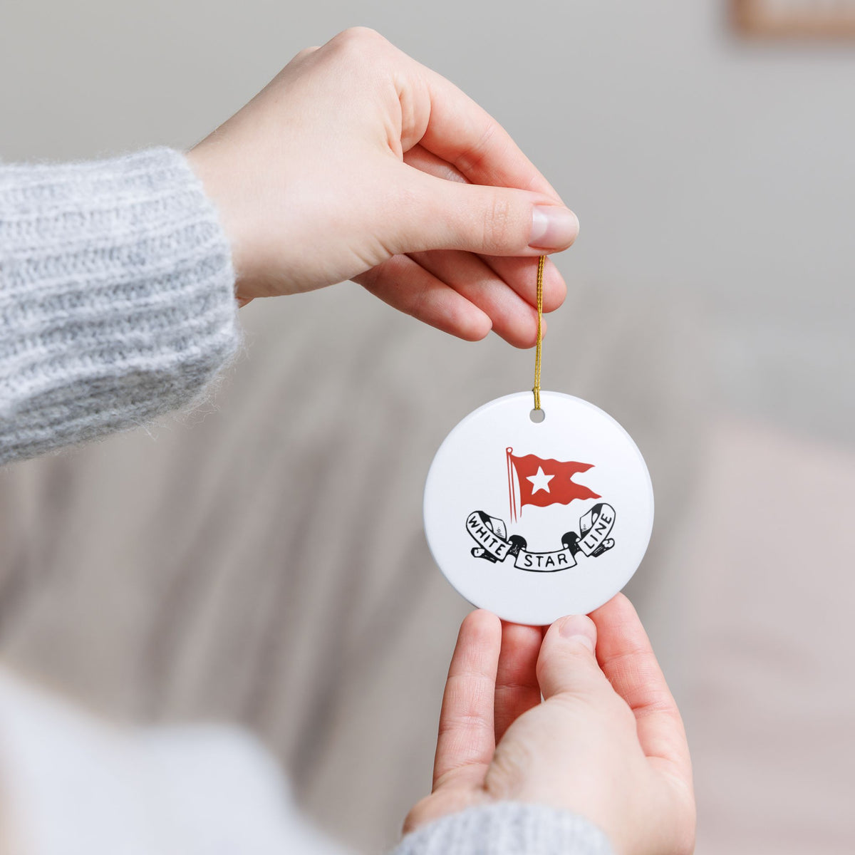 White Star Line Ceramic Ornament