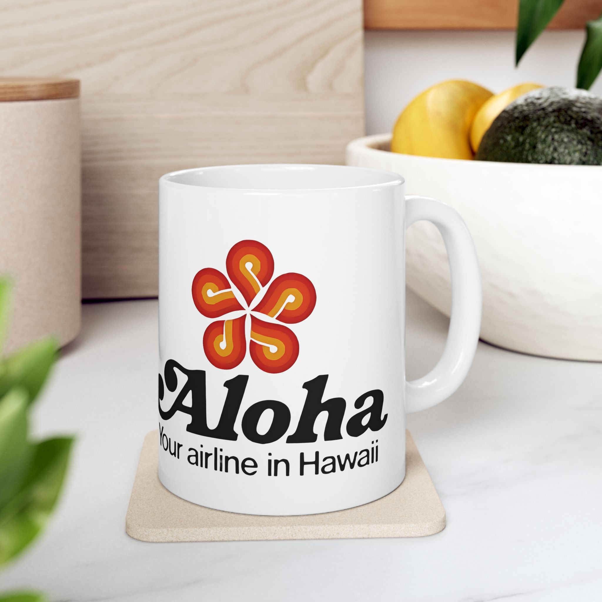 Aloha Airlines Ceramic Coffee Mug