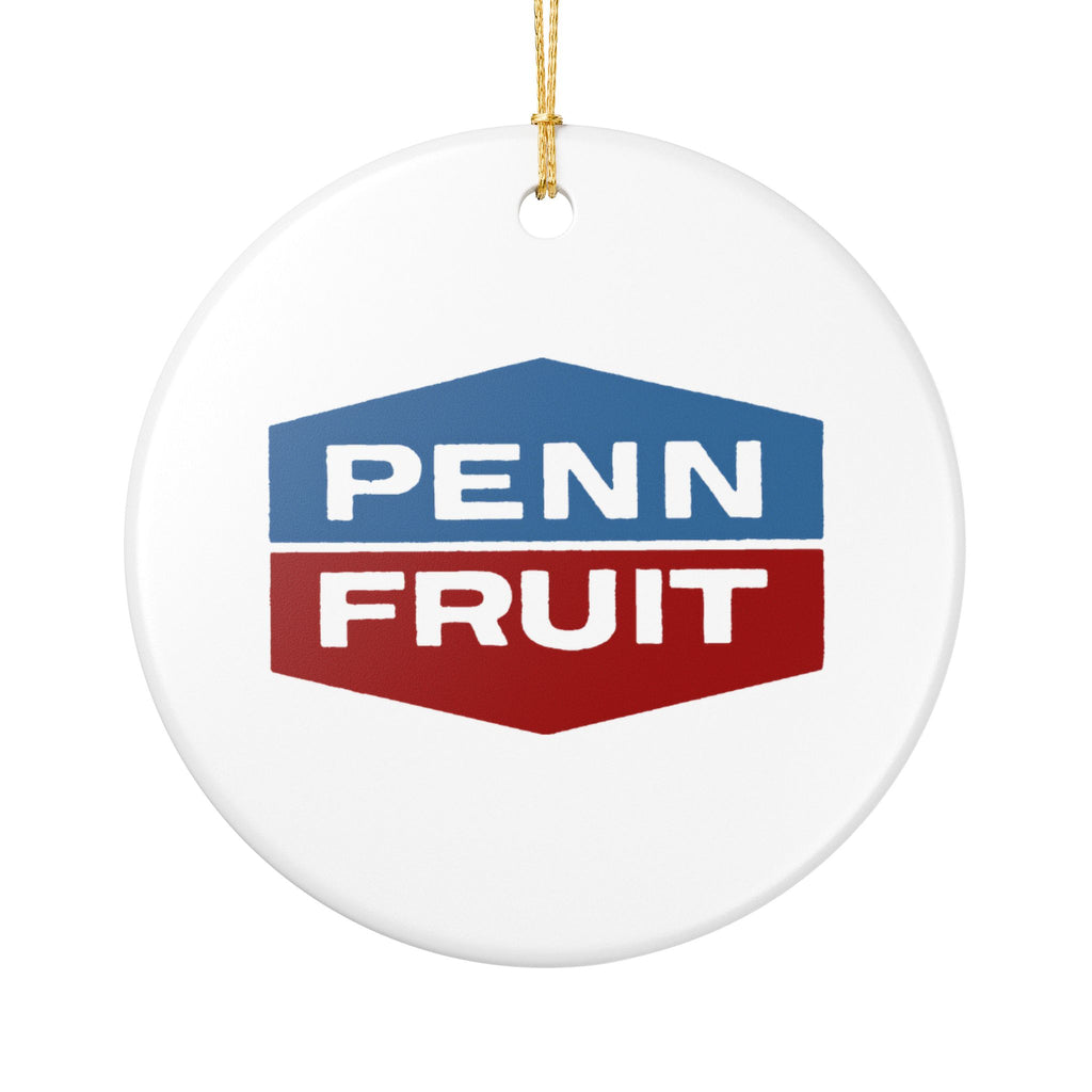Penn Fruit Ceramic Ornament