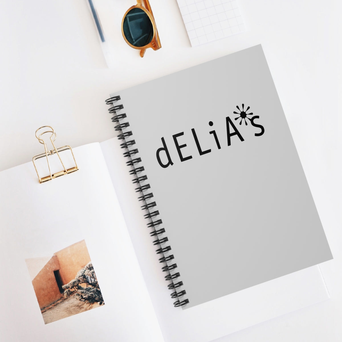 Delia's Spiral Notebook