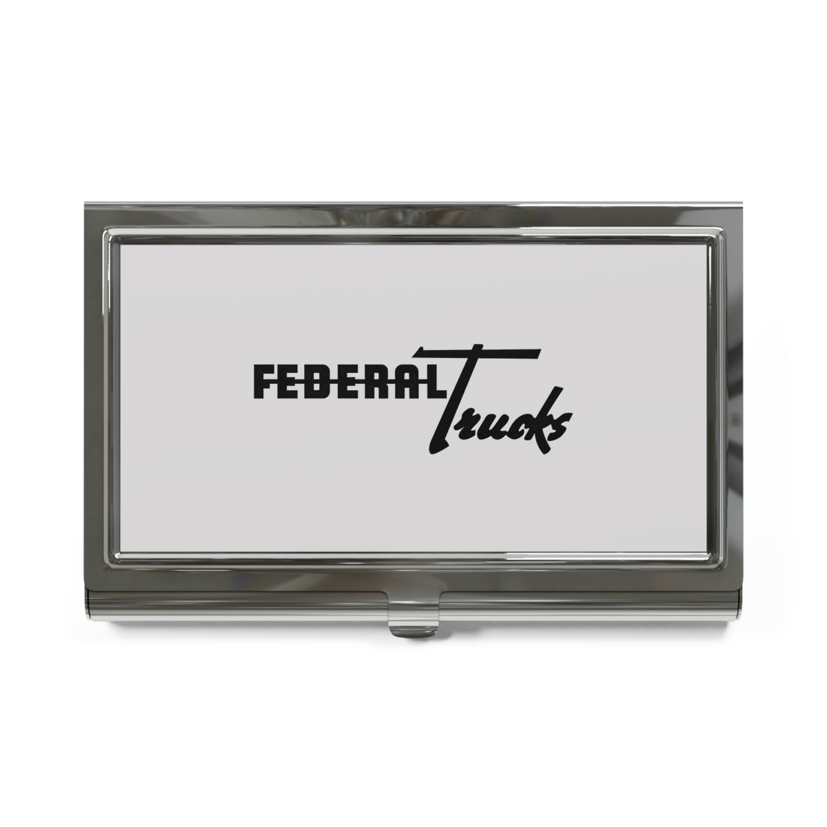 Federal Motor Truck Company Metal Business Card Holder