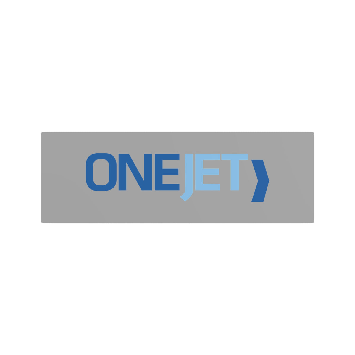OneJet Metal Sign