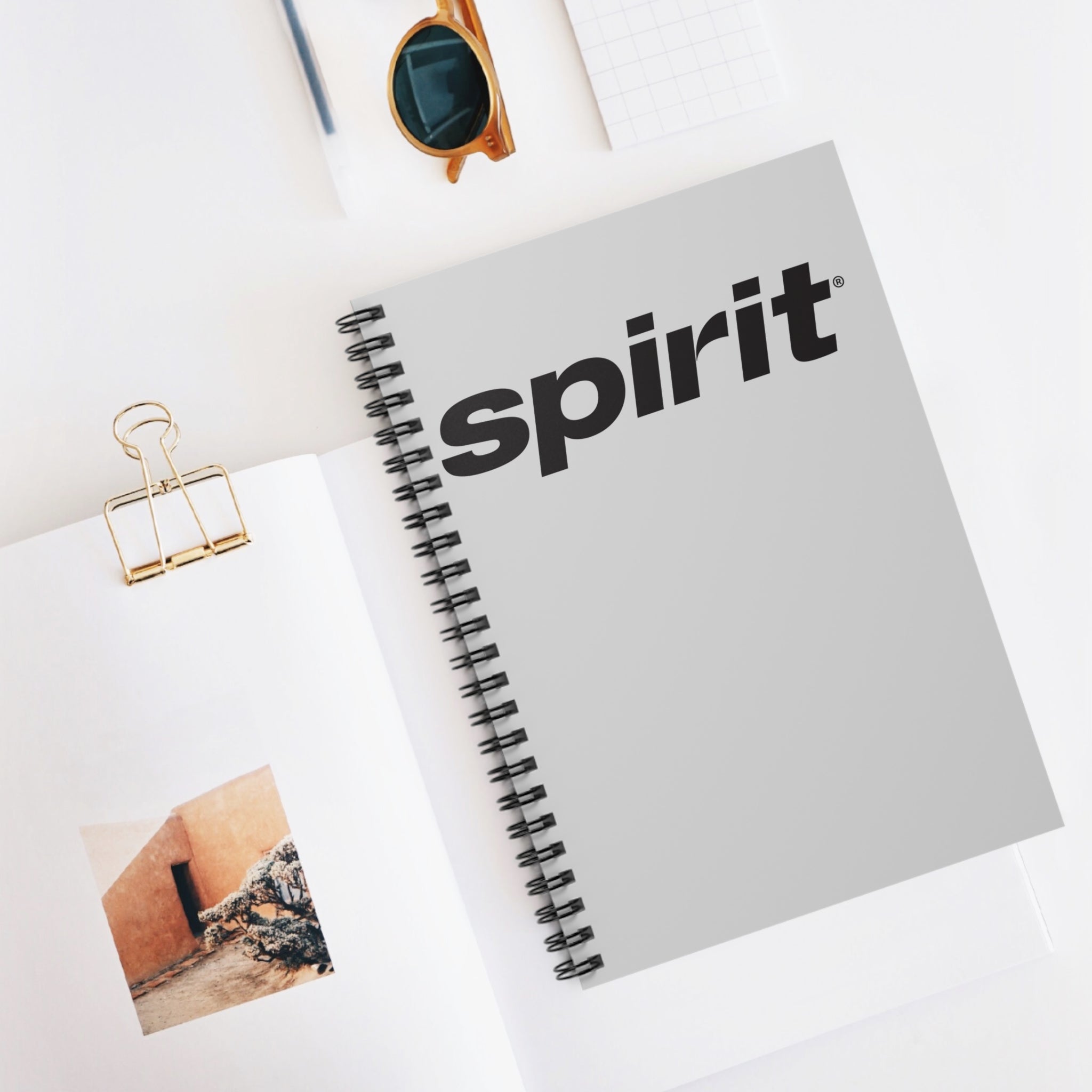 Spirit Airlines Spiral Notebook