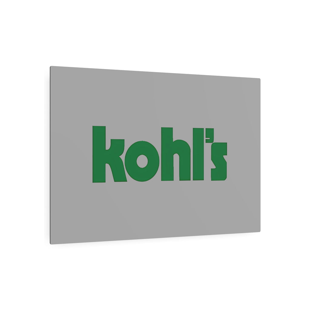 Kohl's Food Stores Metal Sign