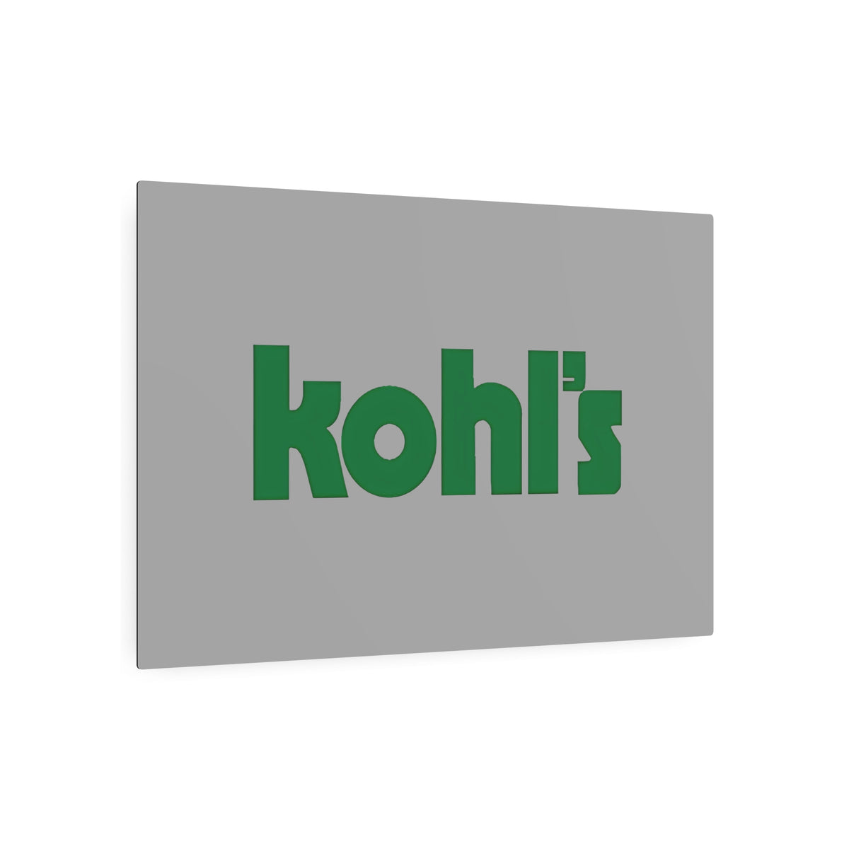 Kohl's Food Stores Metal Sign
