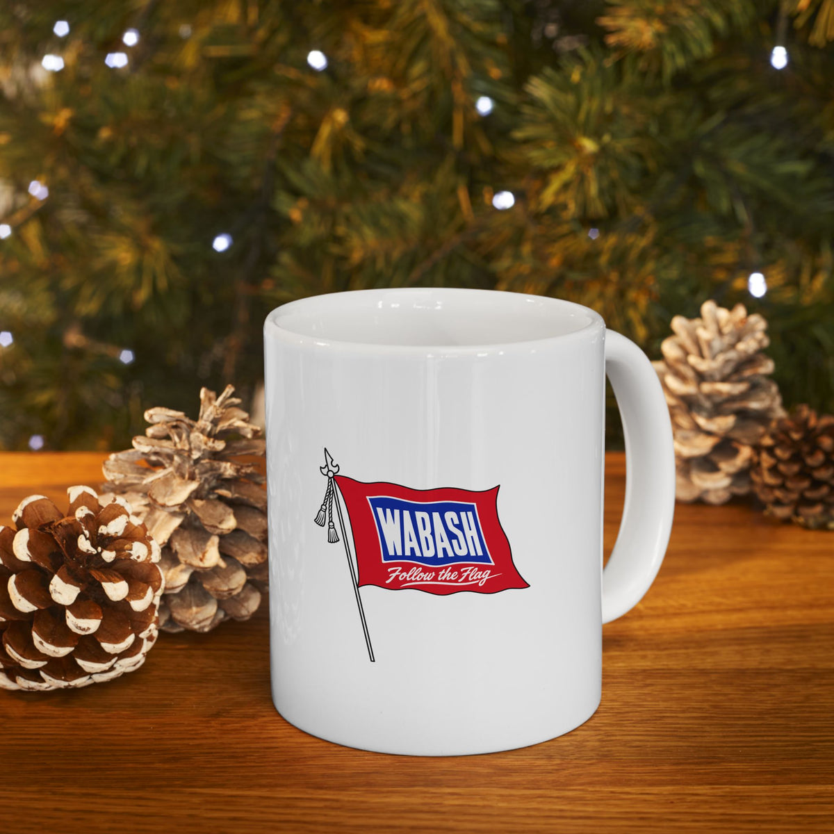 Wabash Railroad Ceramic Coffee Mug