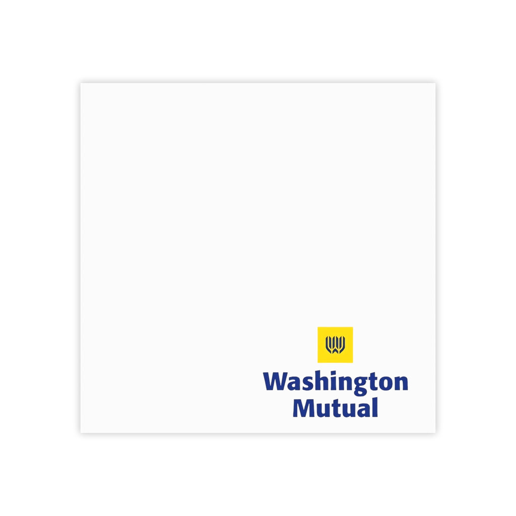 Washington Mutual Sticky Post-it Note Pad