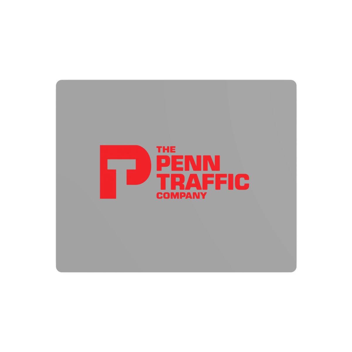 Penn Traffic Metal Sign