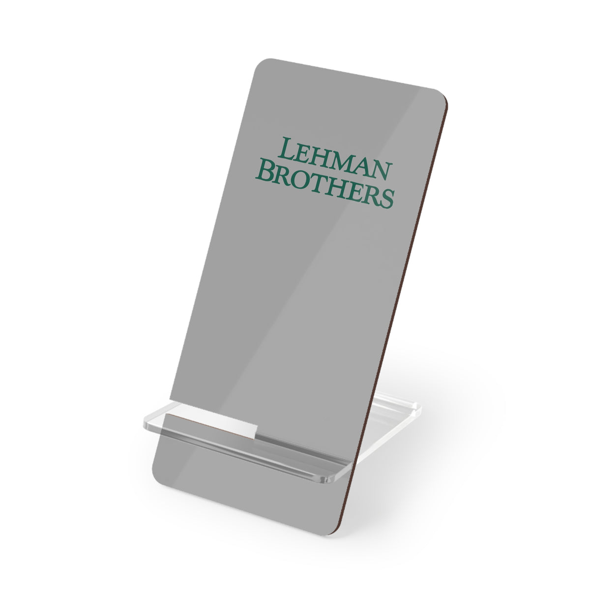 Lehman Brothers Foldable Mobile Phone Display Stand