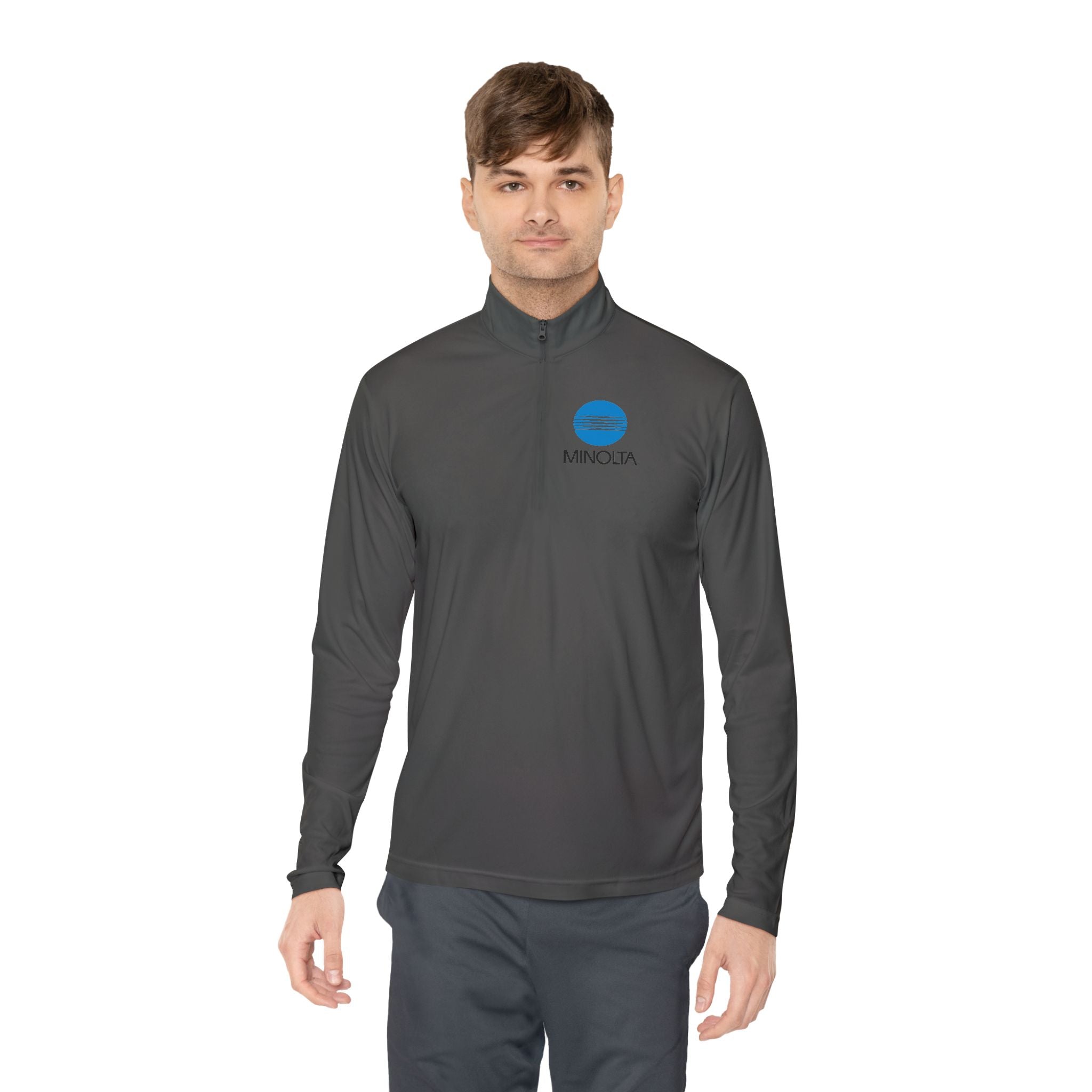 Minolta Unisex Quarter Zip Pullover