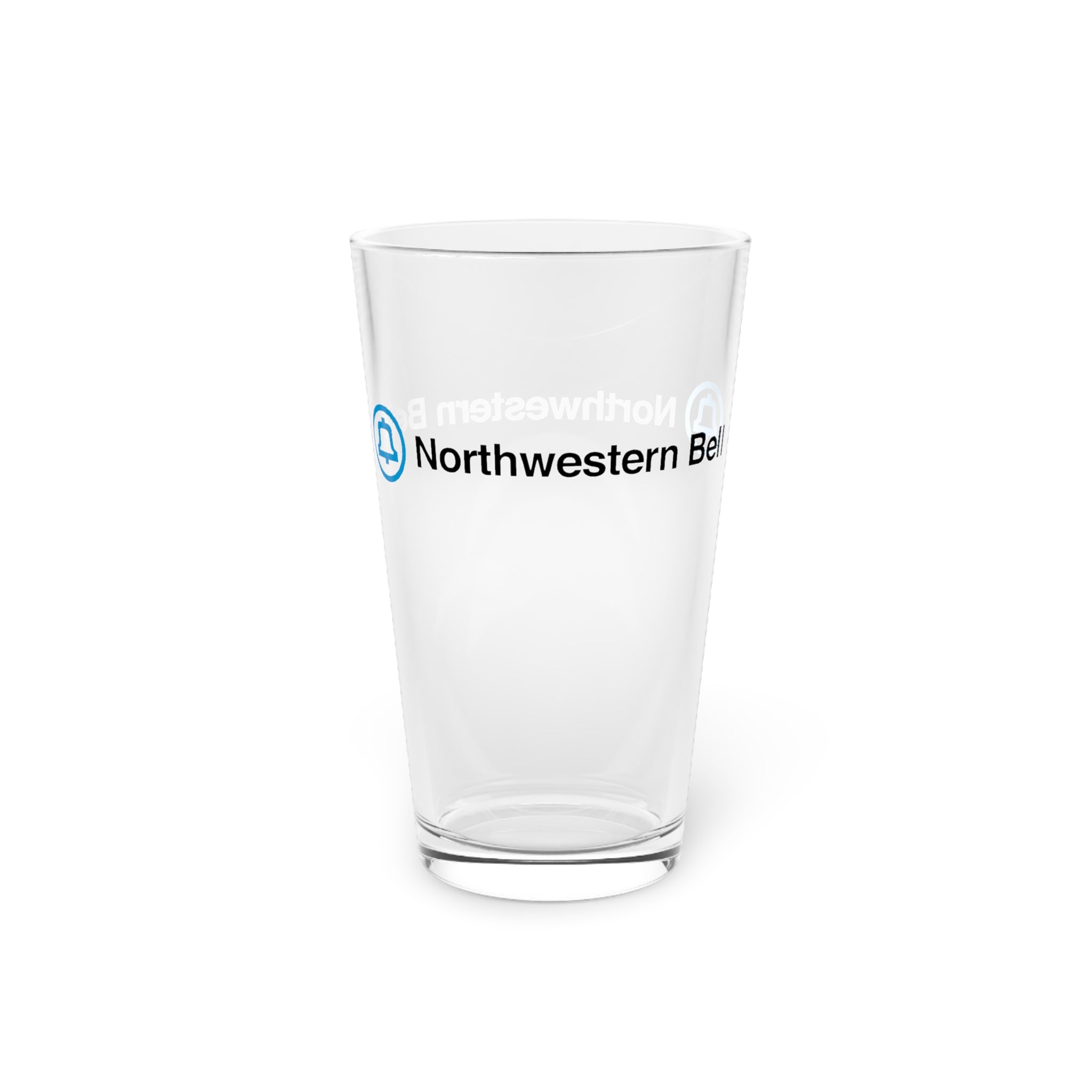 Northwestern Bell 16oz Pint Glass