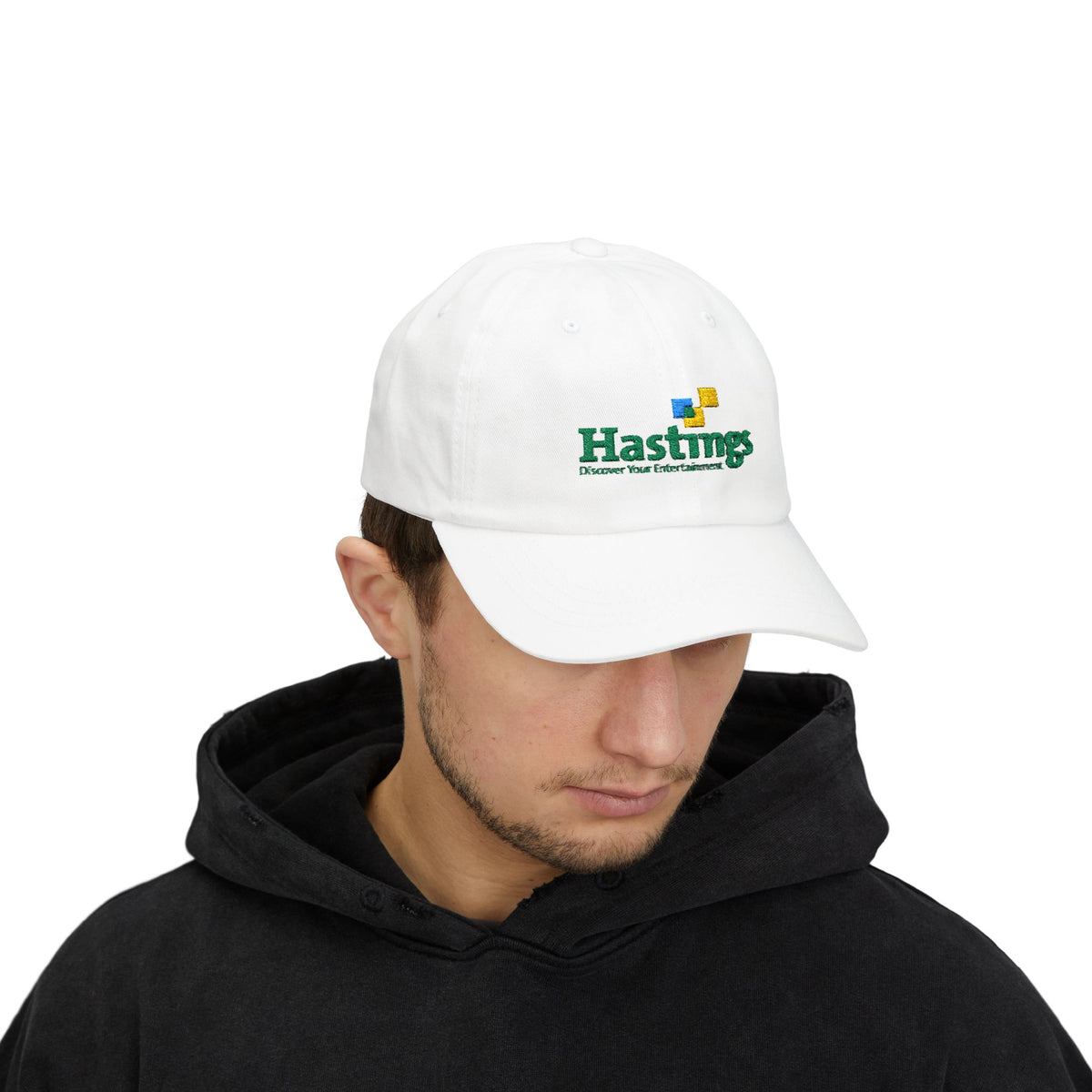 Hastings Entertainment Embroidered Dad Cap Hat
