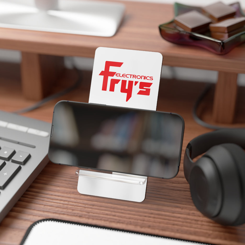 Fry's Electronics, Inc. Foldable Mobile Phone Display Stand