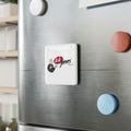 Ask Jeeves Square Porcelain Fridge Magnet