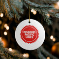 Missouri Pacific Railroad Ceramic Ornament