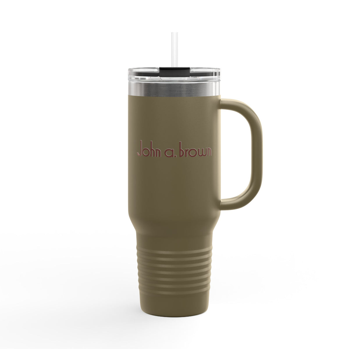 John A. Brown 40oz Insulated Travel Mug Stainless Tumbler