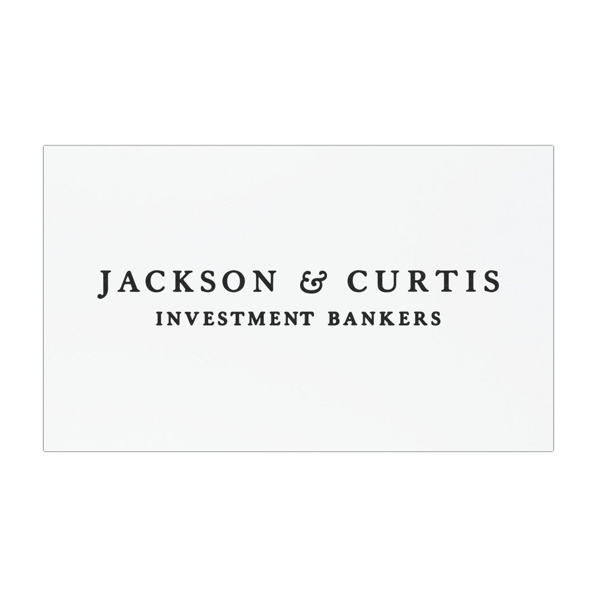 Jackson & Curtis Car Magnet