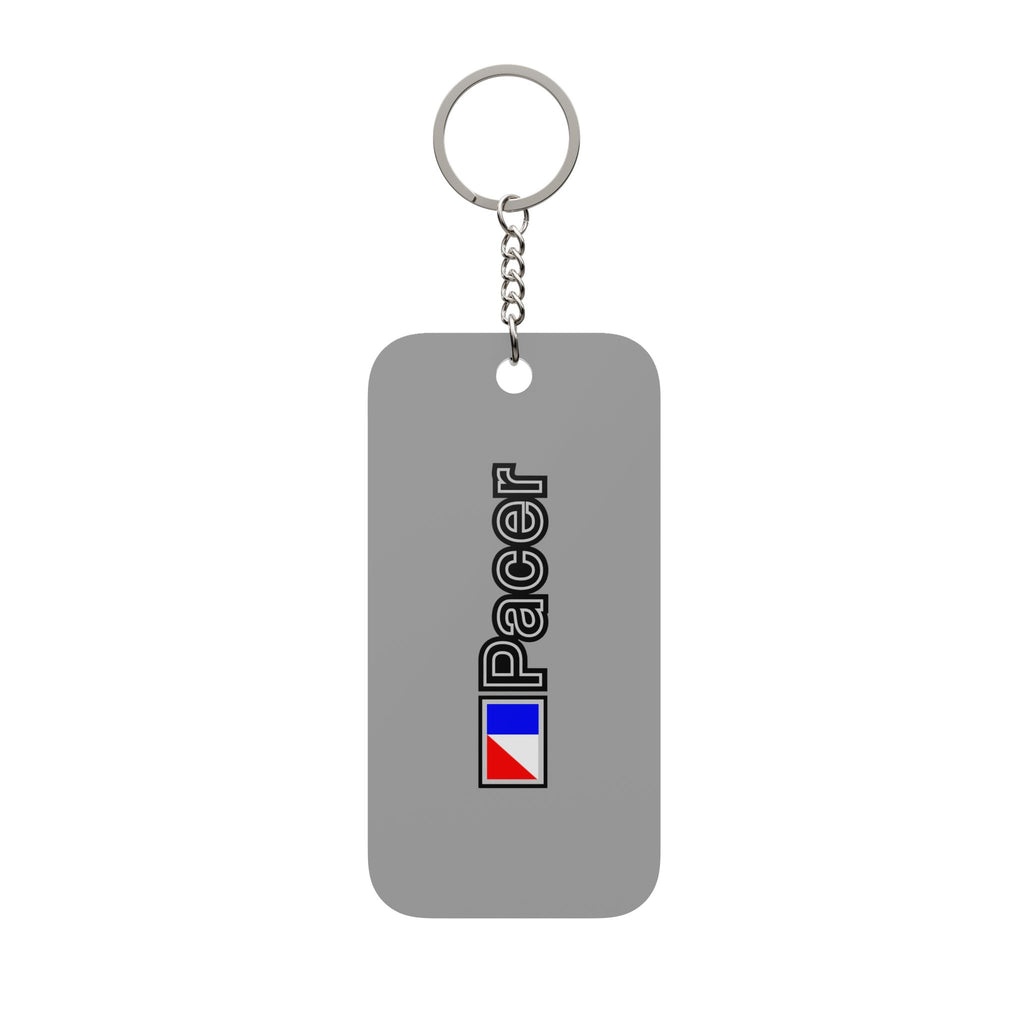 Pacer International Double-Sided Keychain Charm