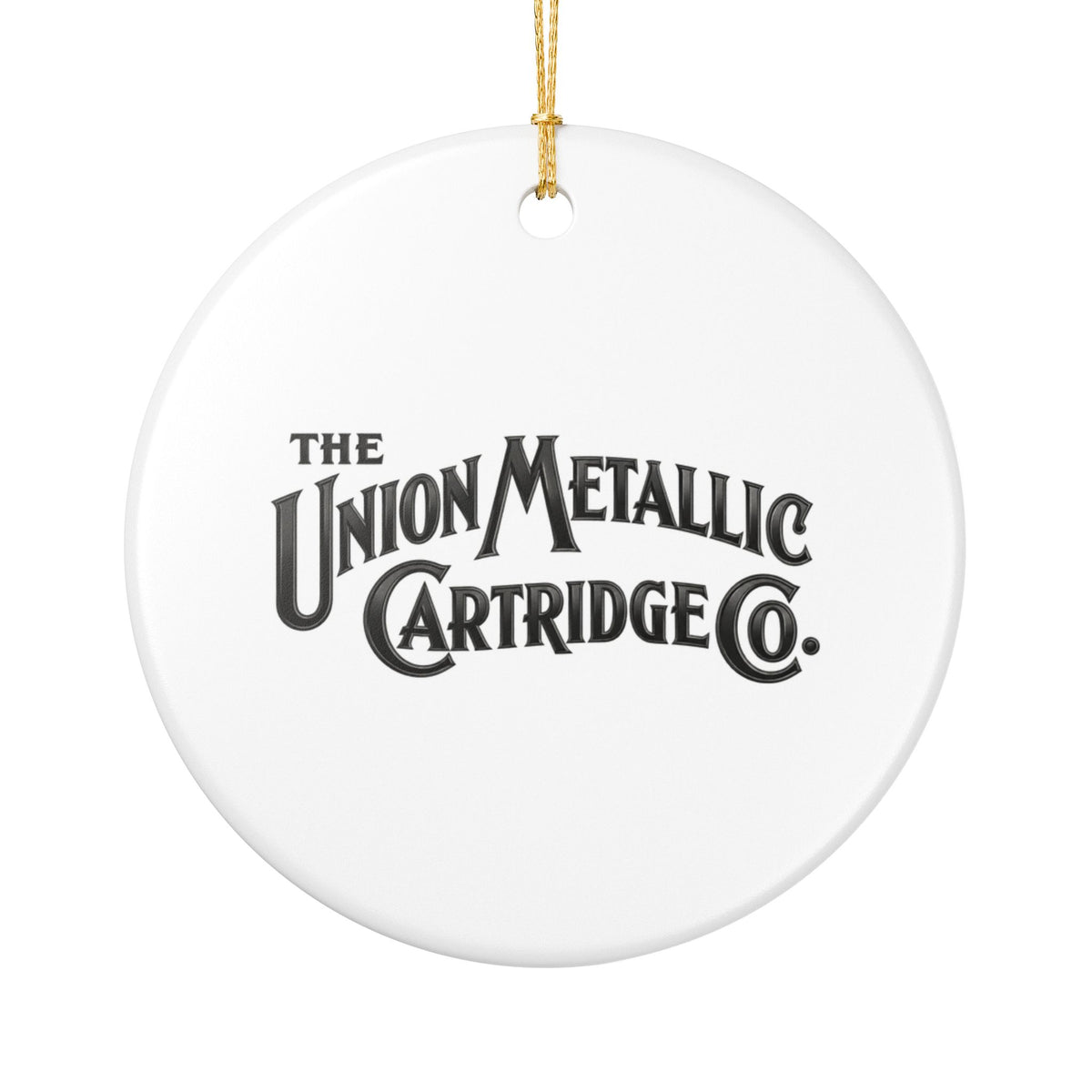 Union Metallic Cartridge Company Ceramic Ornament
