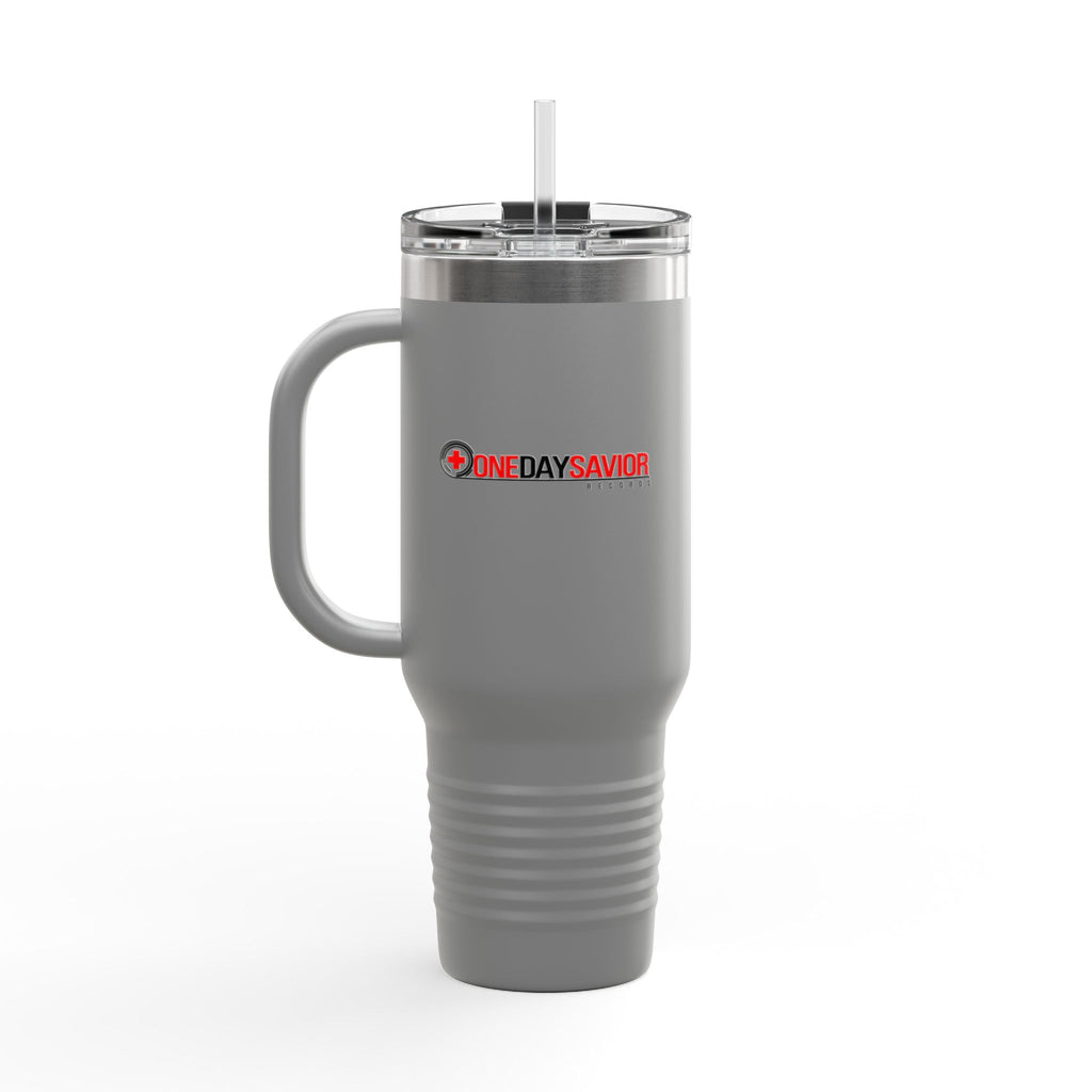 One Day Savior Recordings 40oz Insulated Travel Mug Stainless Tumbler