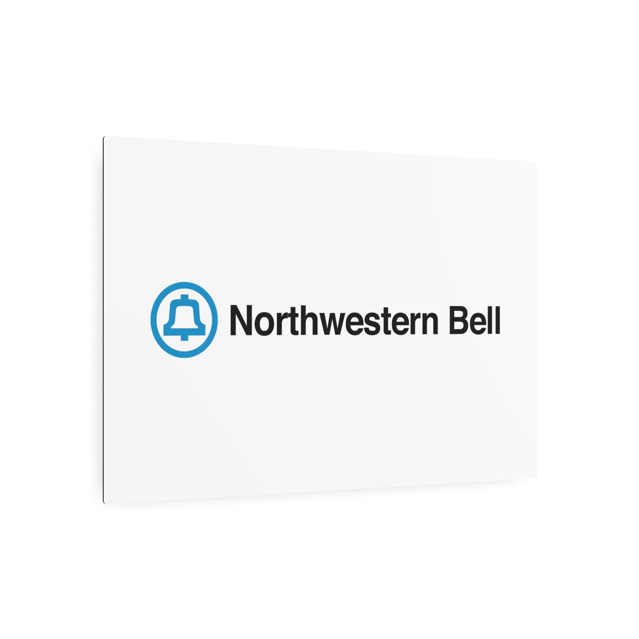 Northwestern Bell Metal Sign