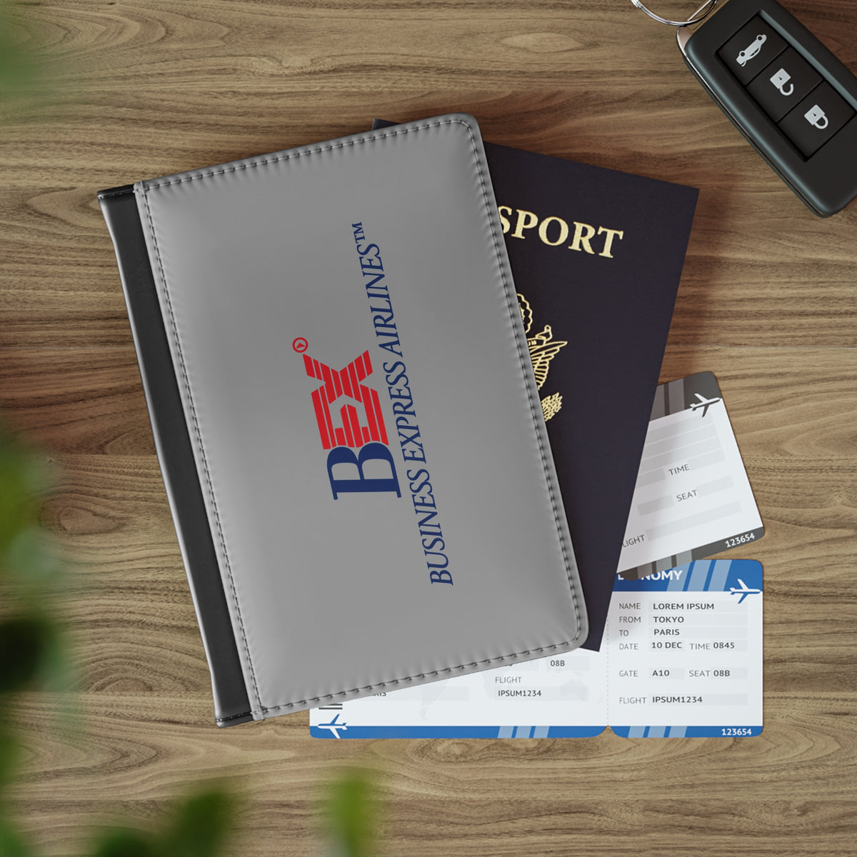 Business Express Airlines Passport Cover