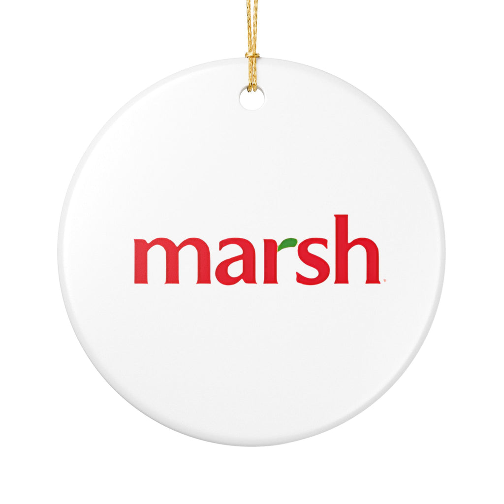 Marsh Supermarkets Ceramic Ornament