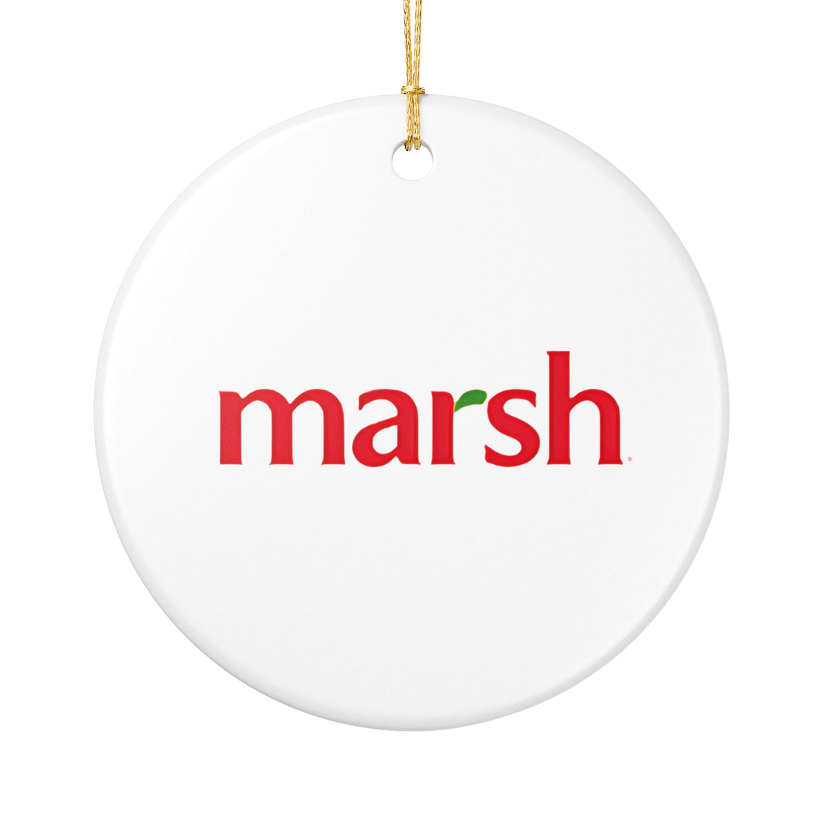 Marsh Supermarkets Ceramic Ornament