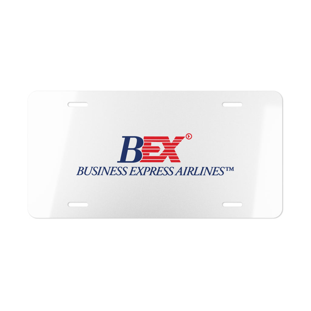 Business Express Airlines Vanity License Plate
