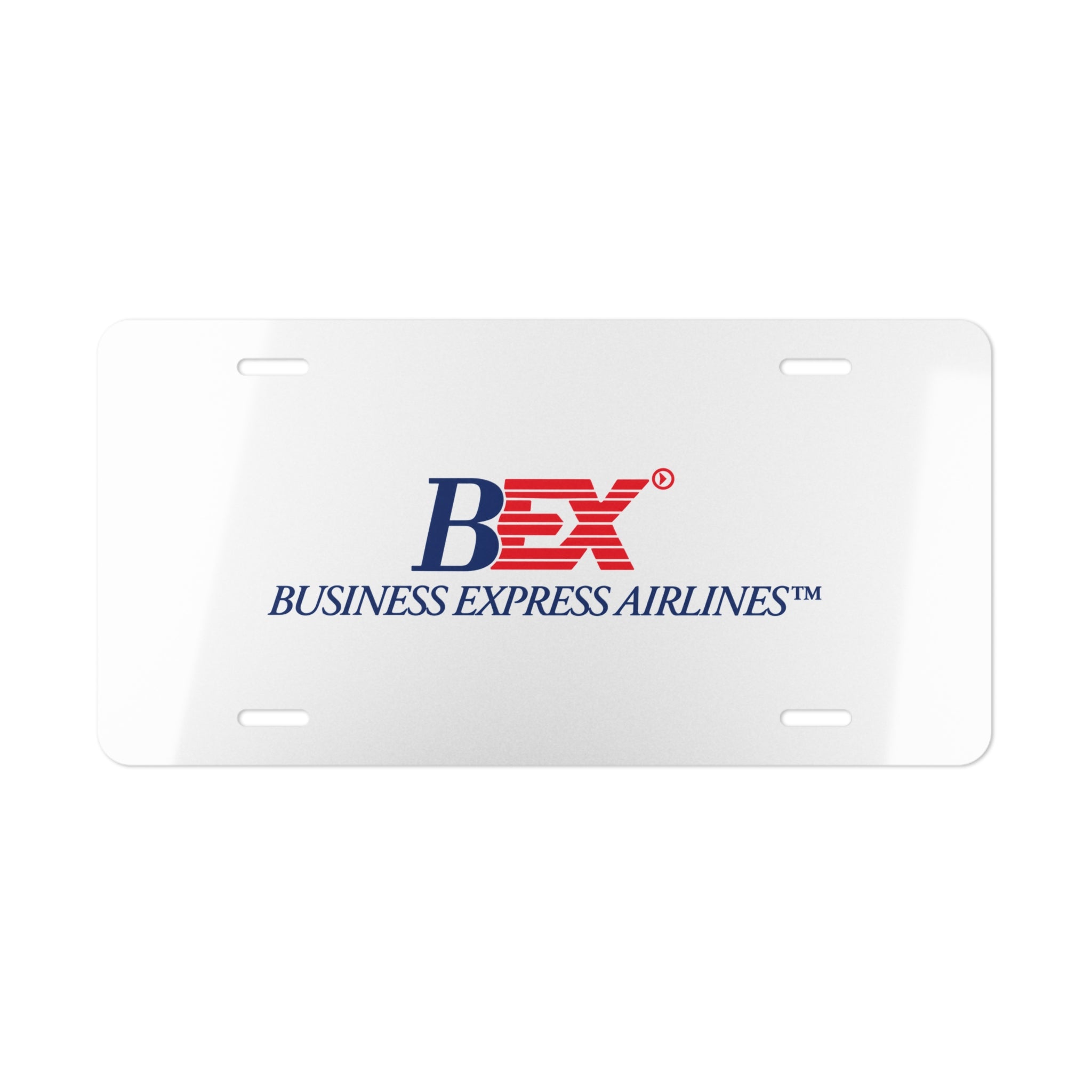 Business Express Airlines Vanity License Plate